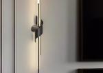 Nordic minimalist light luxury long strip wall lamp simple modern living room TV
