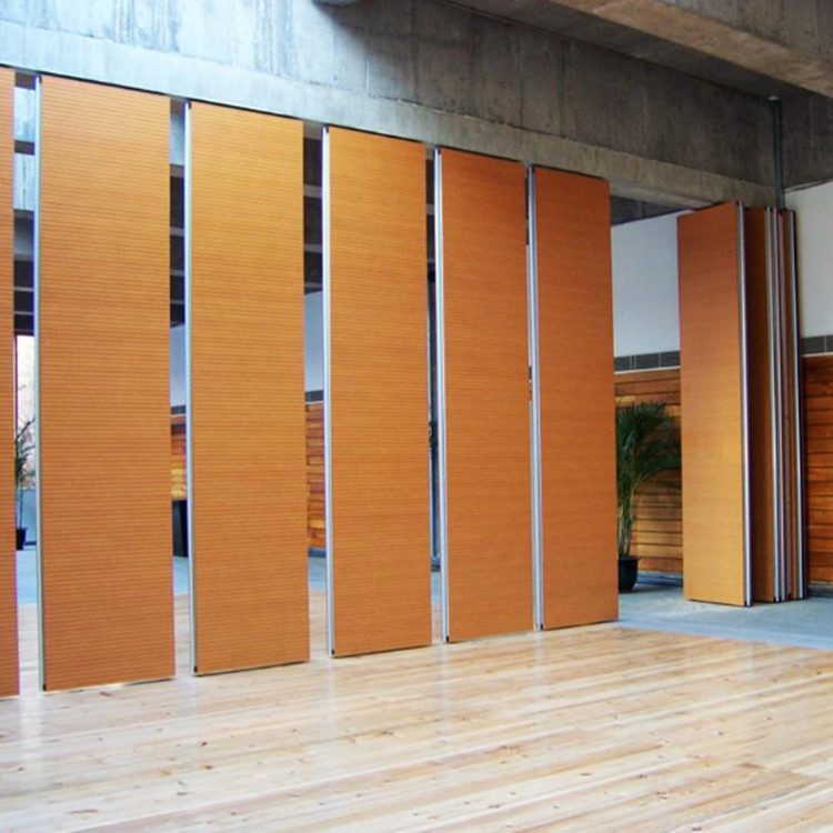 Conference Room Activity Screen 65 mm Movable Partition Wall With Pass Door
