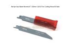 Recipe Saw Blade Bimetal 6" 150mm 10/14T for Cutting Wood & Nails,Reciprocating