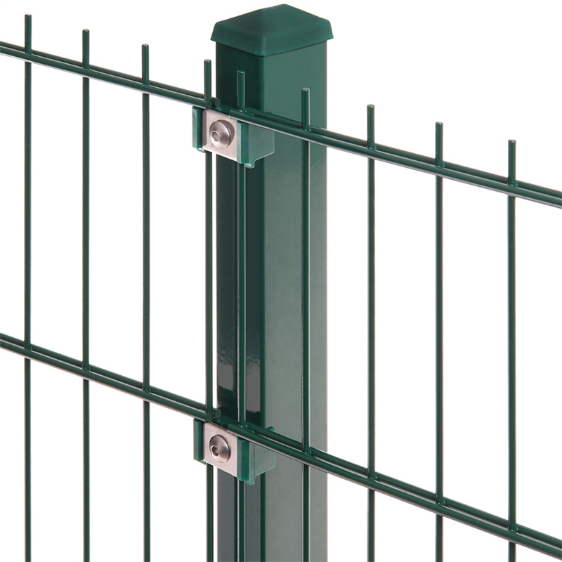 Twin Bar Wire Mesh fence panel 656 / 868 double wire welded mesh