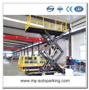 China Residential Pit Garage Parking Car Lift/Scissor Car Lift for Basement/Parking Equipment Suppliers/Underground Parking factory