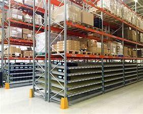 China Q345 Homogeneous Goods Flow Rack Shelving 15 Pallet Deep factory