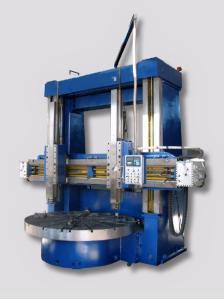 Stable double column cnc vertical lathe
