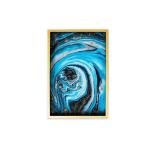 FDA Restaurant Square Oil Painting Plate Tableware