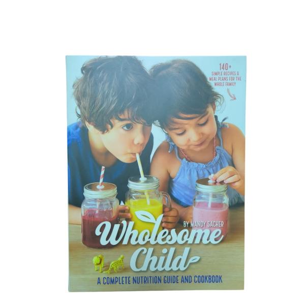 Wholesome Child Matte Hardcover Cooking Book Printing Custom Smyth Sewn Binding