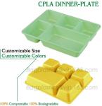 fast food boxes custom logo printing, Compostable plastic food container, eco