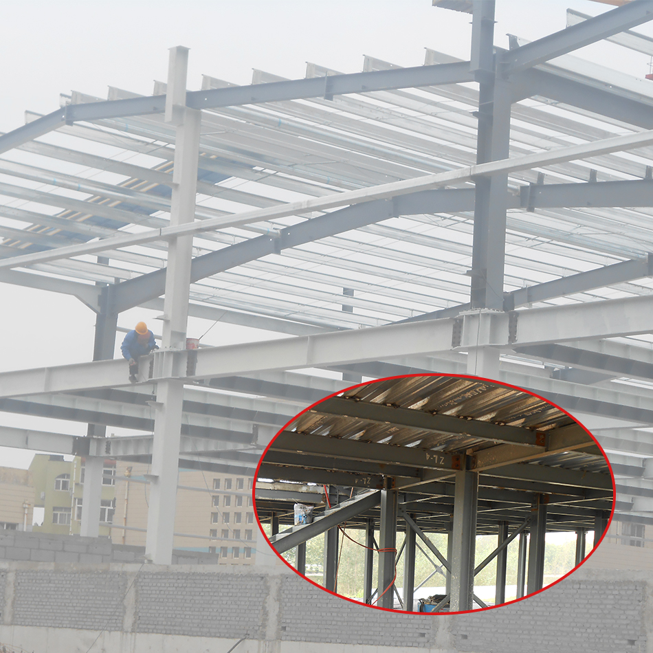 Industrial Steel Structure Plant ISO9001 2008 Certified