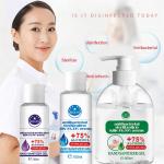 100ML 75% Alcohol Anti Bacterial Hand Sanitiser Gel CE FDA For Adults / Children