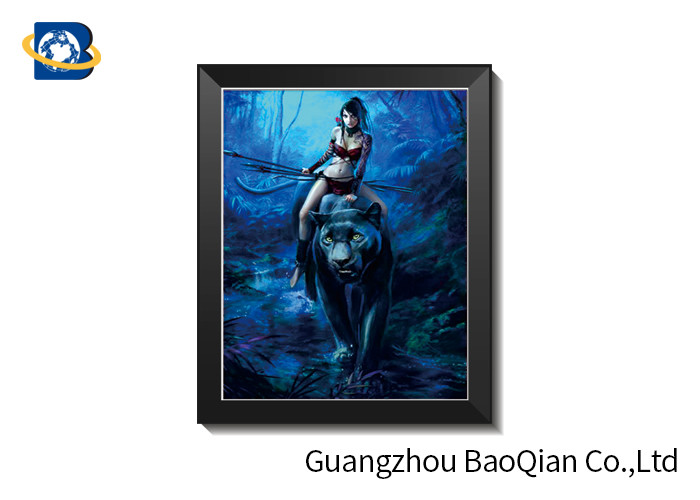 Fashionable 3D Effect 5D Lenticular Printing Picture For Home Decoration