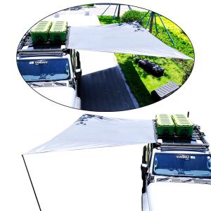 China Auto Side Waterproof Awning for Camping Offroad 4X4 Accessories Install Instructions factory
