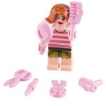 Moc accessories hat swim ring comb christmas gift girl action mini figure