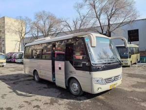 China Used Passenger Bus Front Yuchai Engine 2017 Year Second Hand Yutong Bus Sliding Windows 27 Seats factory