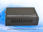 1Port rj11 telephone to fiber media converter for phone&10/100/1000M ethernet