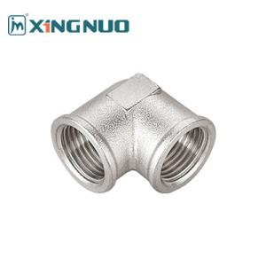 China Brass Compression Fittings / Copper Nickel Fittings Durable 1/2&quot; 1&quot; Inch Brass Plumbing Pipe Fittings Forged Brass Fitti factory
