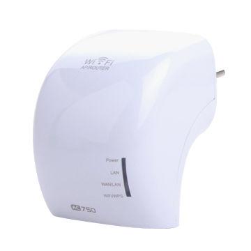 Wireless AC750 2.4GHz 5G Dual Band Outdoor Wireless Repeater with 3x Antennas
