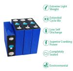Rechargeable Lithium Iron Phosphate LiFePO4 Battery EVE 3.2V 101AH For Solar