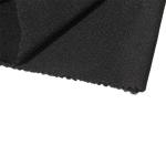 Woven Black 100% Polyester Tricot Warp Knitted Fusible Fabric