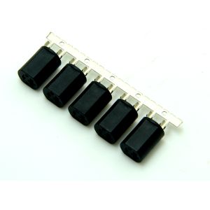 5.5*2.5 Tuning Fork With Rubber Ring, DC Plug Crimping, Weld-Free DC Plug