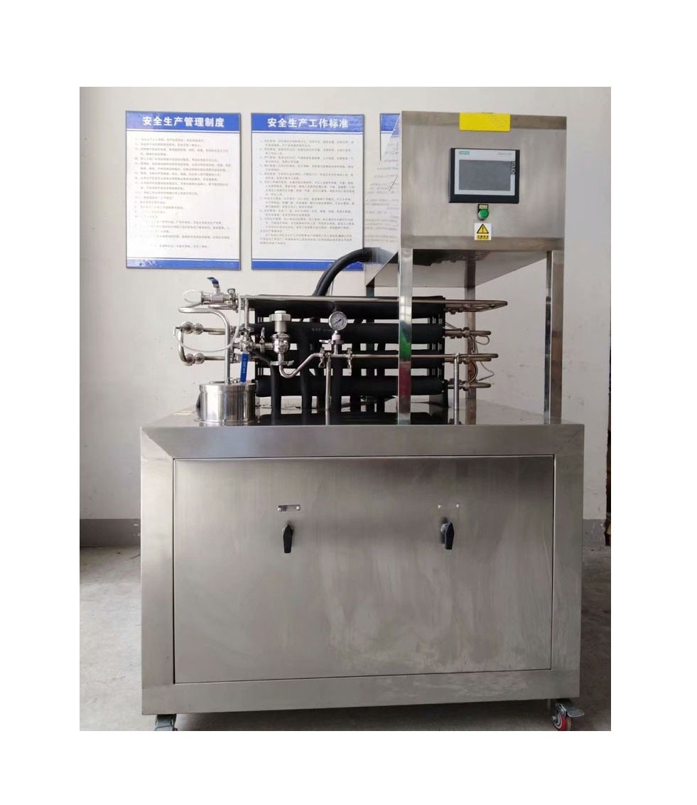 Sterilizing Full Automatic Mini Lab UHT Milk Pasteurization Machine