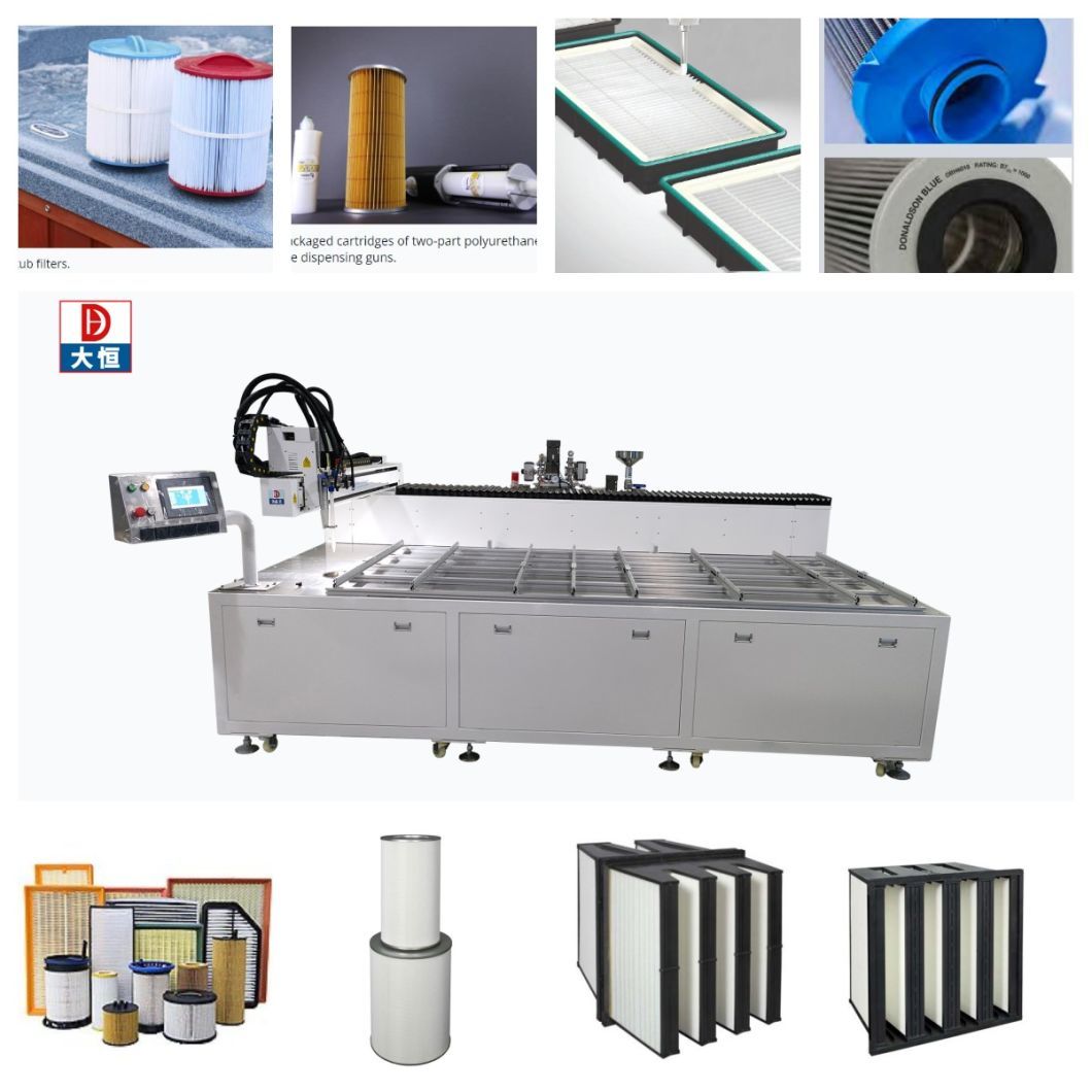 Automotive Filter Air Filter Dispensing Bonding Machine