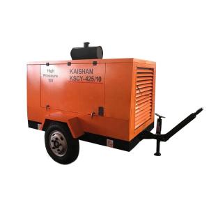 China 425CFM Capacity Drilling Air Compressor 10bar Work Pressure 160HP Power factory