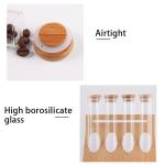 1000ml Hygienic Candies Borosilicate Glass Storage Tank
