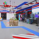 Game Room Indoor Dance Revolution Arcade Music And Dancing Coin Operated Game