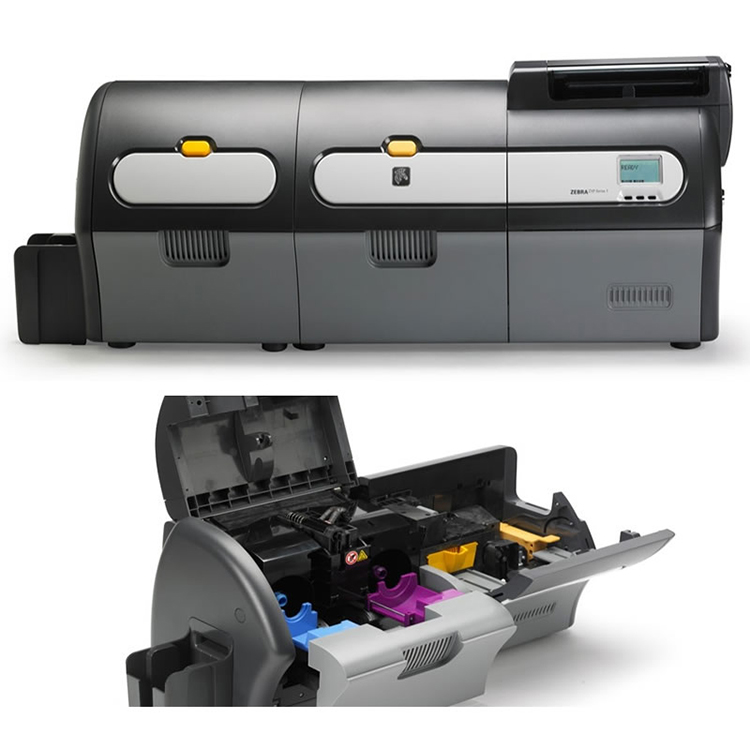 Zebra ZXP Series 7 Dual Sided ID Card Printer High Definition and Optional Lamination