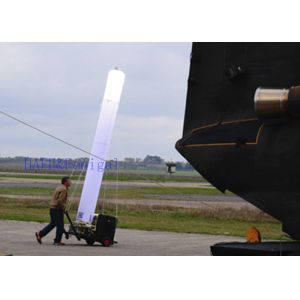 China Portable Inflatable Lighthouse Tower Emergency Advertising Hmi 1000W Polysilk factory