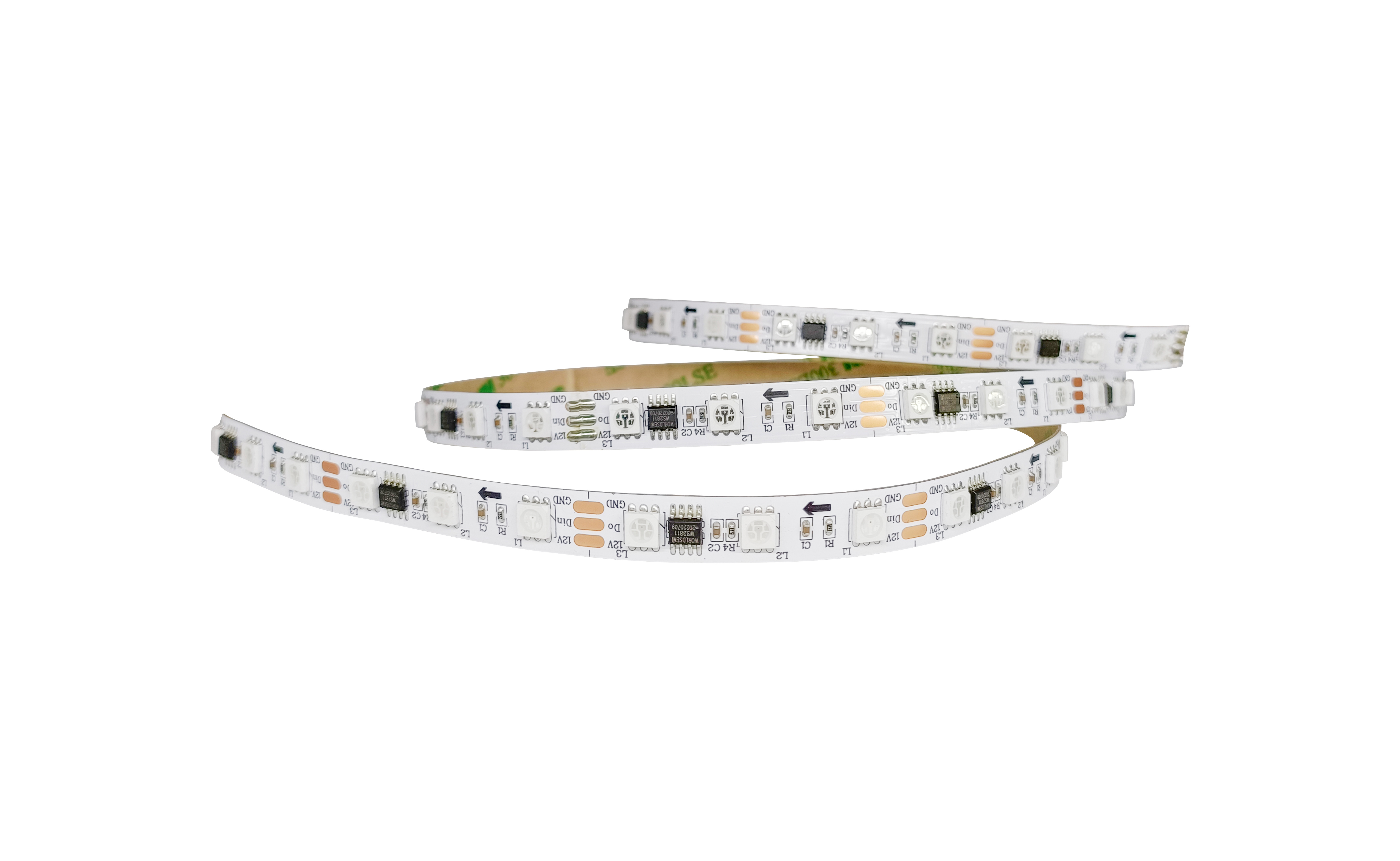 5050 RGB Bar Colorful Running Lamp Flexible Neon Light Band