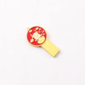 China Logo Print Shockproof -20°C To 85°C Metal USB Flash Drive 8-15MB/s Write factory