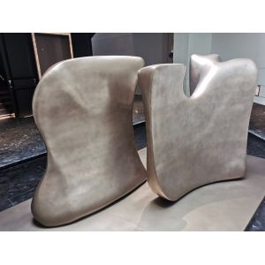 China ODM Outdoor Metal Bronze Sculpture Etching Texture on sale