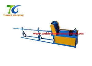 China Black Iron 4mm Wire Straightener And Cutter 40m/ min 200KG factory