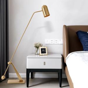 China Arc Shape Floor Lamp Modern E7 Standing Lamp Floor Light For Living Room nordic floor lamp(WH-MFL-49) factory