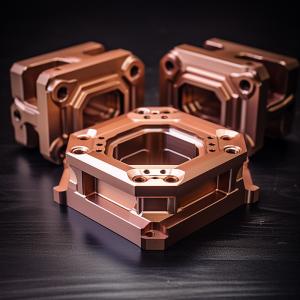 China High Precision CNC Copper Parts , Aerospace Industrial CNC Milling Components factory