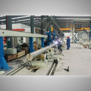 China Big Diameter Stainless Steel Seamed Pipe Welding System factory