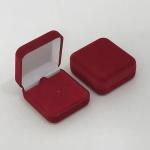 Small square Hard Gift Packaging Box Lapel Pins Packing Velvet Box