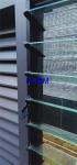 AS2047 Standard Glass Louver Aluminum Casement Windows With Fixed Security