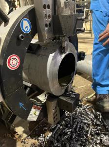 China 12r/Min Electric Pipe Cutting And Beveling Machine OCE-377 factory