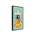 Art Screen NFT LCD Display 18.5" 4K Digital Picture Display Frame Wood WIFI APP