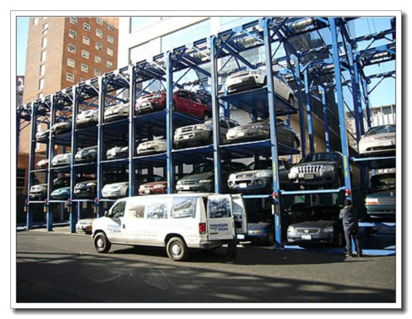 Multilevel Car Parking Equipment 2 3 4 Floor Smart Car Lift Parking System Quad
