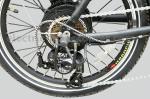 Aluminum 20 Inch Electric Folding Bike Disc Brake TX55 Derailleur System