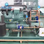 Compact cold room refrigeration compressor unit