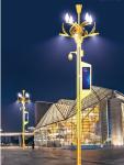 Ip65 Waterproof smart pole with LED Street Light 200W 150w 100w Led Street Light