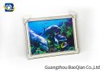 PP / PET Material 3D Lenticular Pictures Art Picture Framed Customized Photo