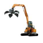 Electric Motor 42 Ton Material Handling Machine Diesel Engine Crawler Material