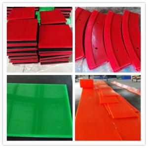 China Mining Industry Polyurethane Chute Liner Plates Abrasion Resistant factory