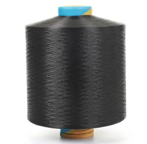 China 300D/96F DTY Polyester Yarn Black Color factory