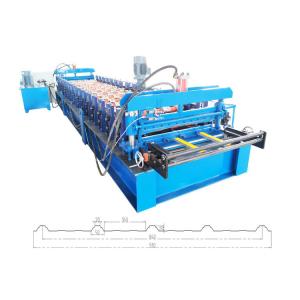 China CE Standard Building Material Steel Sheet Coated Panel Roofing Sheet Metal Roll Forming Machine factory