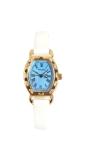 Modern comfortable Leather Band Quartz Watch Engraved Logo Case Back